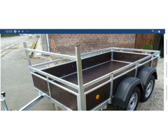 Remorque double essieux