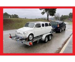 LOCATION - Remorque porte-voiture double essieux PTAC 1500kg