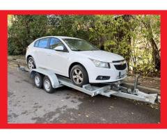 LOCATION - Remorque porte-voiture double essieux PTAC 1500kg