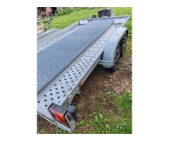 Porte voiture double essieux
