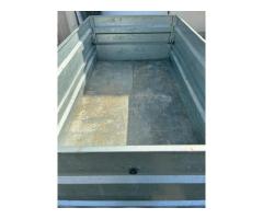 Remorque double essieu Trigano RA 230 à louer – PTAC 500 kg