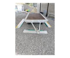 REMORQUE PLATEAU DOUBLE ESSIEU Bagagère / Moto / Quad 2 Essieux 750 PTAC