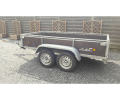 Loue remorque double essieux