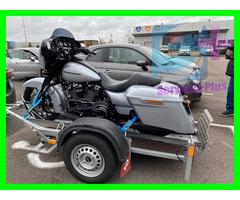 Location remorque basculante porte grosse moto PTAC 750Kg - CU 592 Kg Chargement Facile