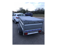 Remorque double essieux