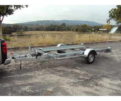 Remorque porte voiture simple essieu