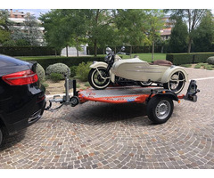Location remorque cochet porte 1 ou 2 motos