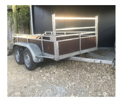 Remorque double essieux