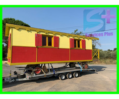 Location grande remorque plateau porte voiture plancher plein 3 essieux 6m x 2,10m 3500Kg