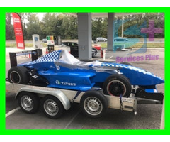 Location remorque porte voiture 2 essieux PTAC 1400 Kg - CU 1090Kg