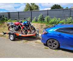 Remorque 2 moto cochet à louer