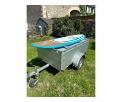 Remorque aluminium bagagère étanche ANSSEMS GT 750