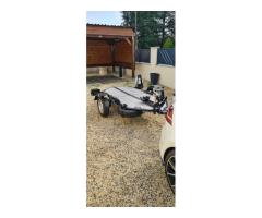 Location remorque/plateau moto Cochet UNO abaissante