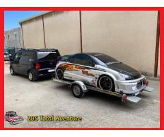 LOCATION ou REMORQUAGE - Remorque porte-voiture simple essieu PTAC 1300kg (95)