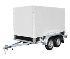 Remorque double essieux