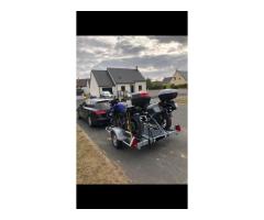 remorque plateau motos